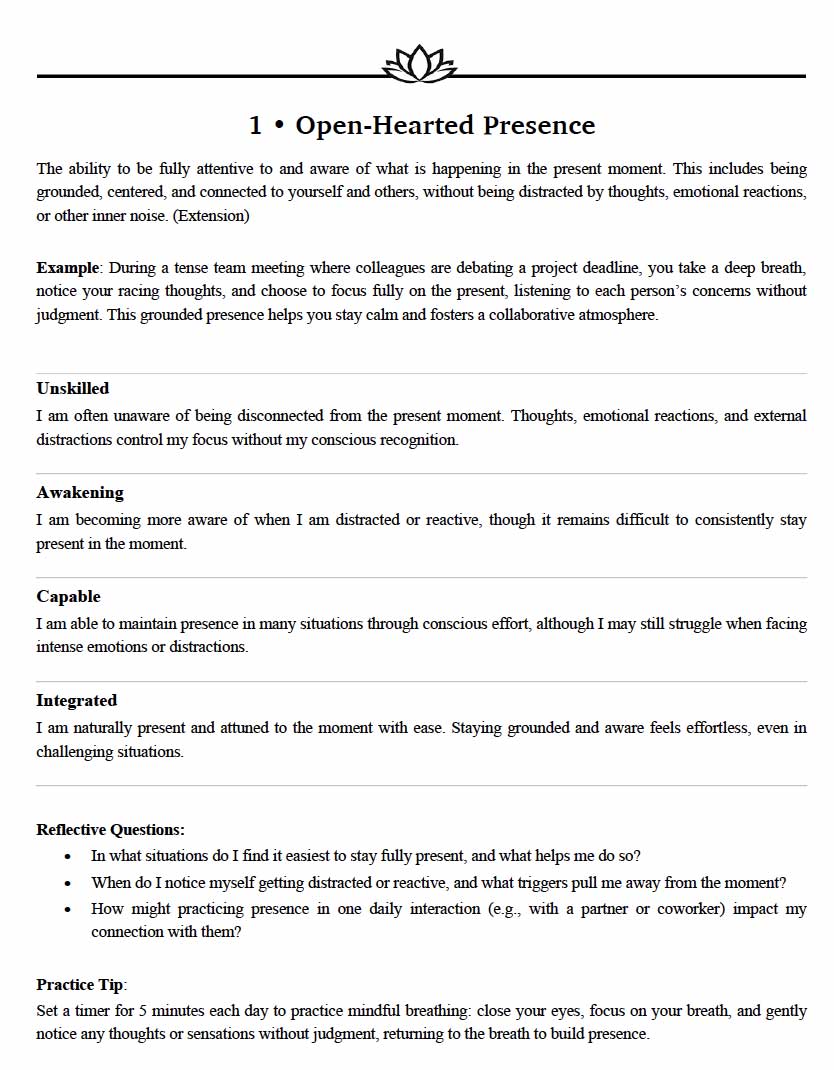 Pathways to Liberation: 64 Skill Self-Assessment Guide to Living Compassionately