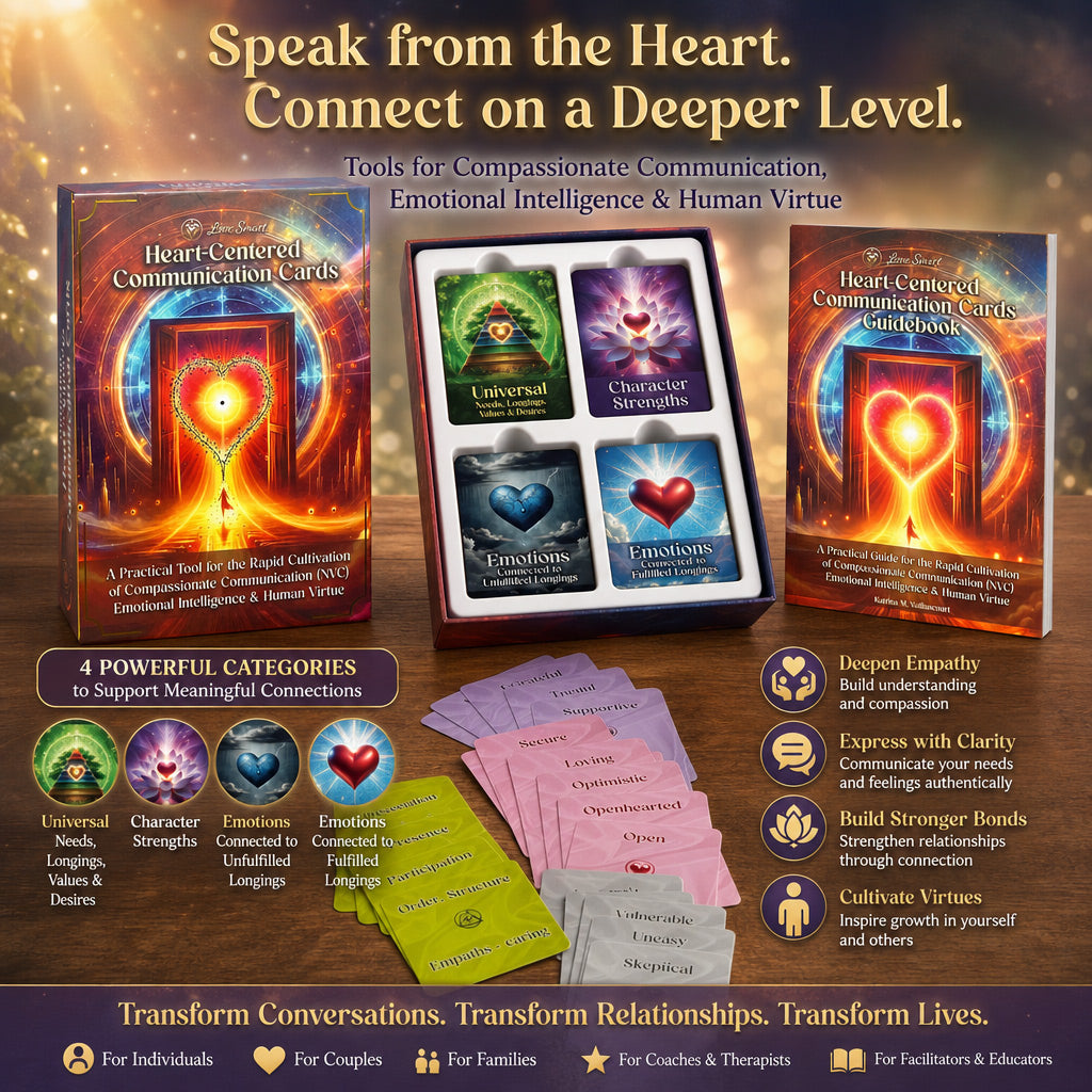 Love Smart Heart-Centered Communication Cards w/ Complete Guidebook
