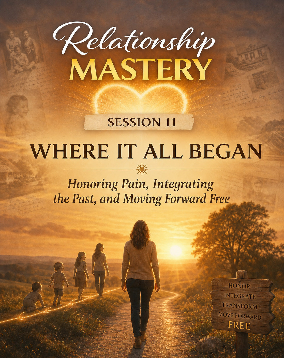 July 25 - Where It All Began: Honoring Pain, Integrating the Past &amp; Moving Forward Free